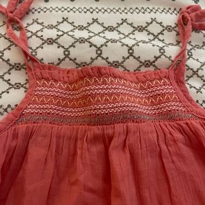 12-18M Janie and Jack linen jumpsuit!